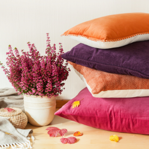 Set of Throw Pillow Covers – Boho Pattern (4 pcs)